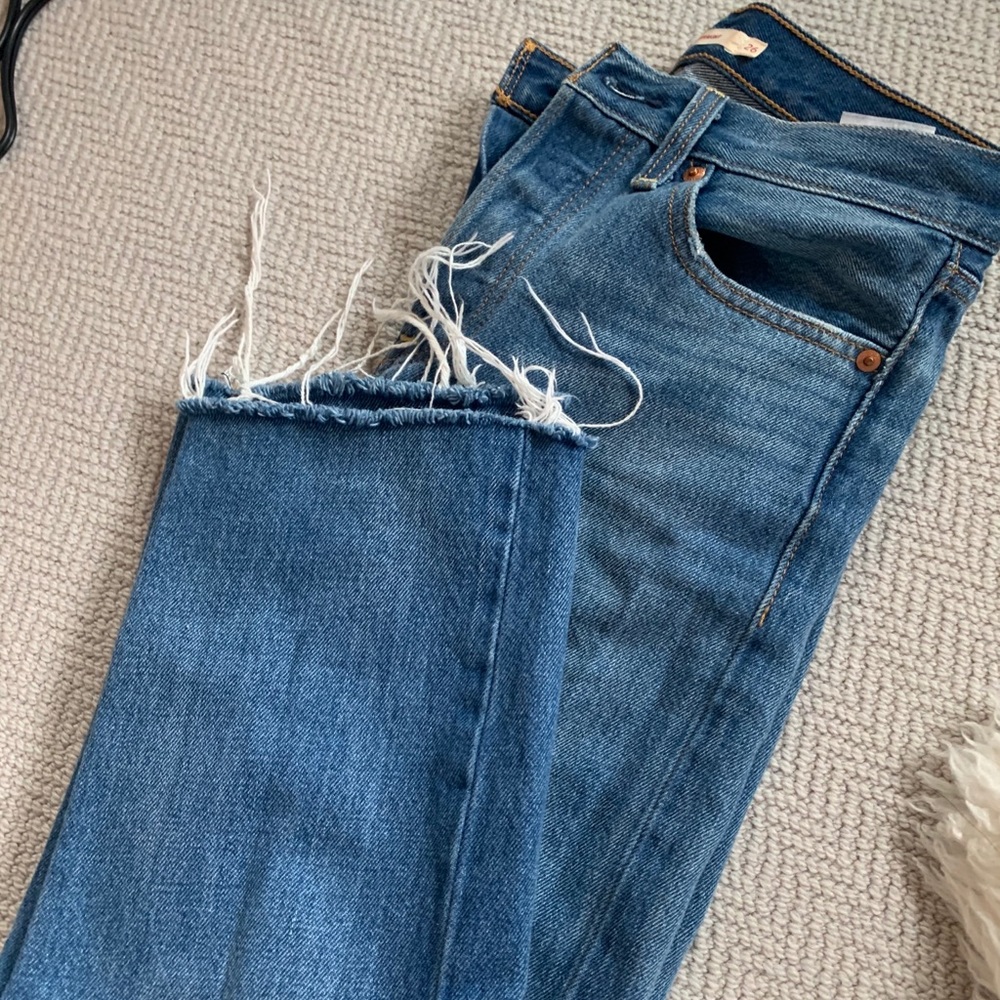levi’s wedgie straight jeans
